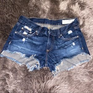 Rag and bone jean shorts